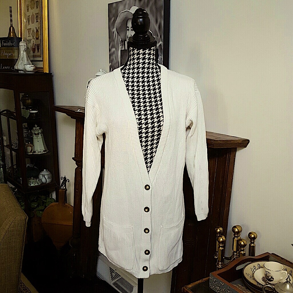 Vintage 1980's Wye Oaks Cardigan Size S